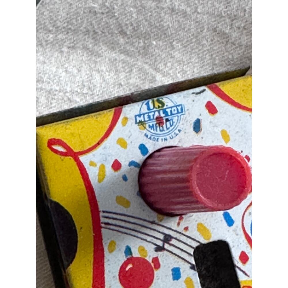 Vintage Tin Noise Makers KIRCHHOF Life of the Party Circus Toy Clapper - Picture 4 of 4